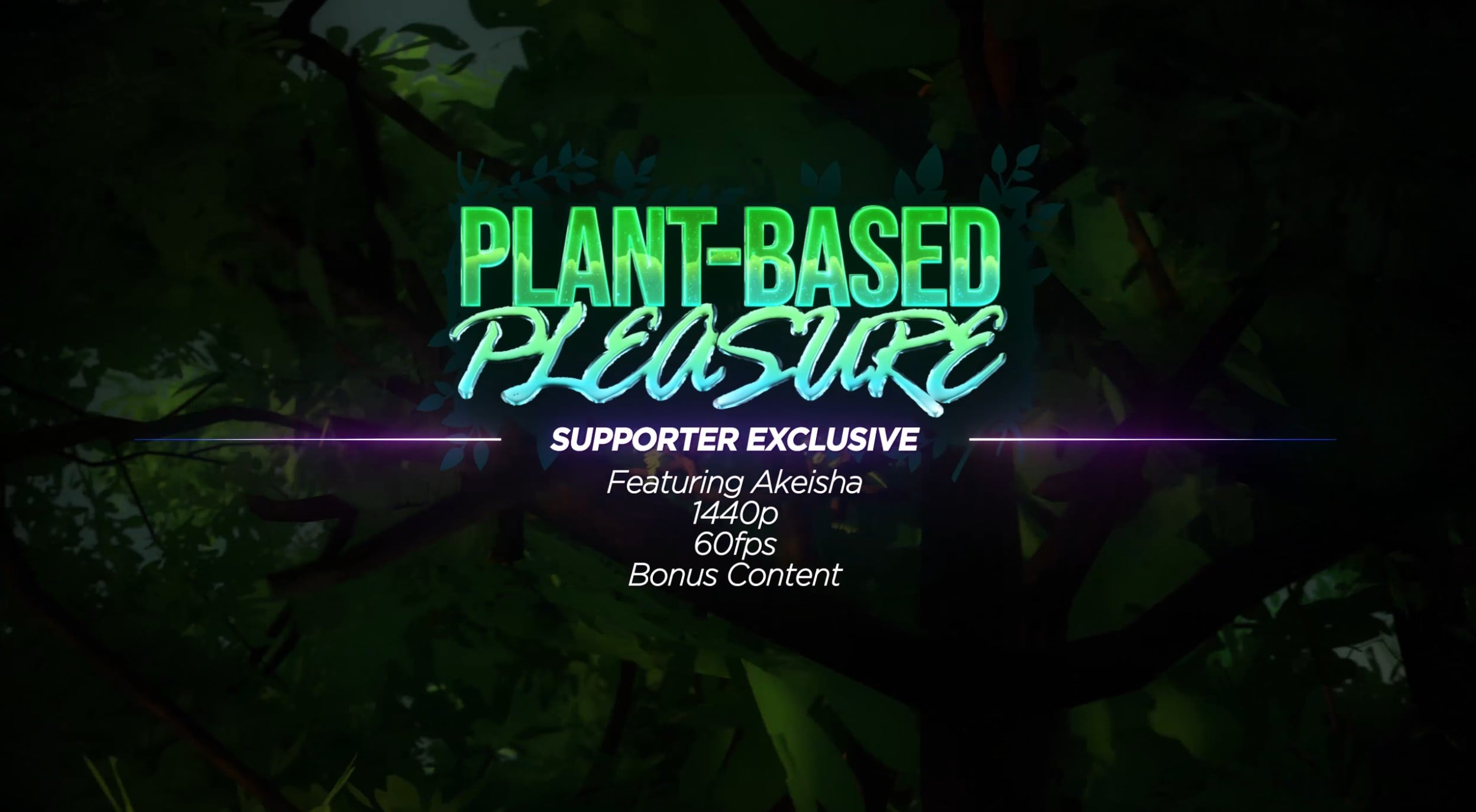 Plant-Based Pleasure [Elasid]