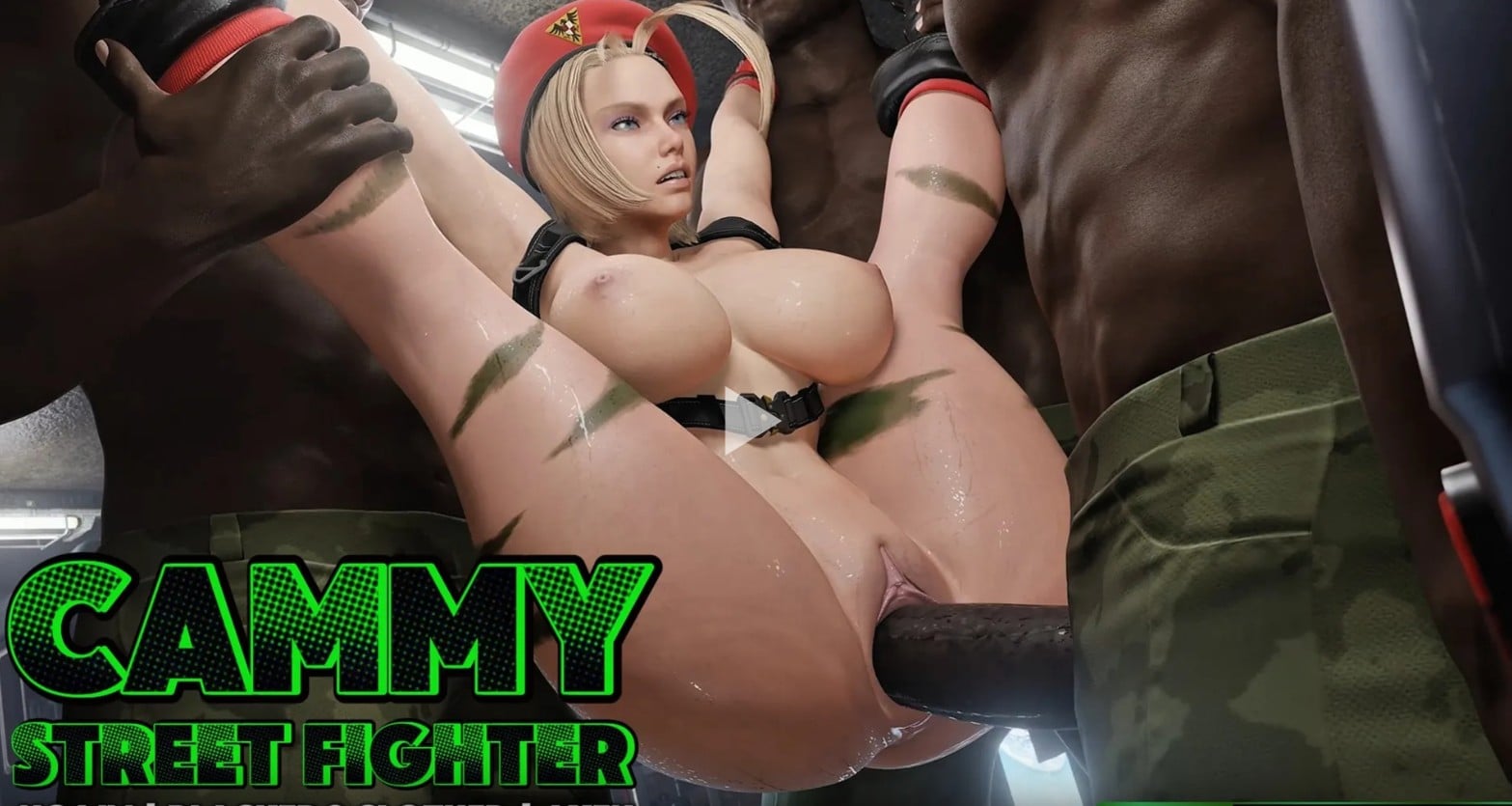 Cammy – Street Fighter [4K60FPS] [Blacked&Clothed] [AxenAnim]