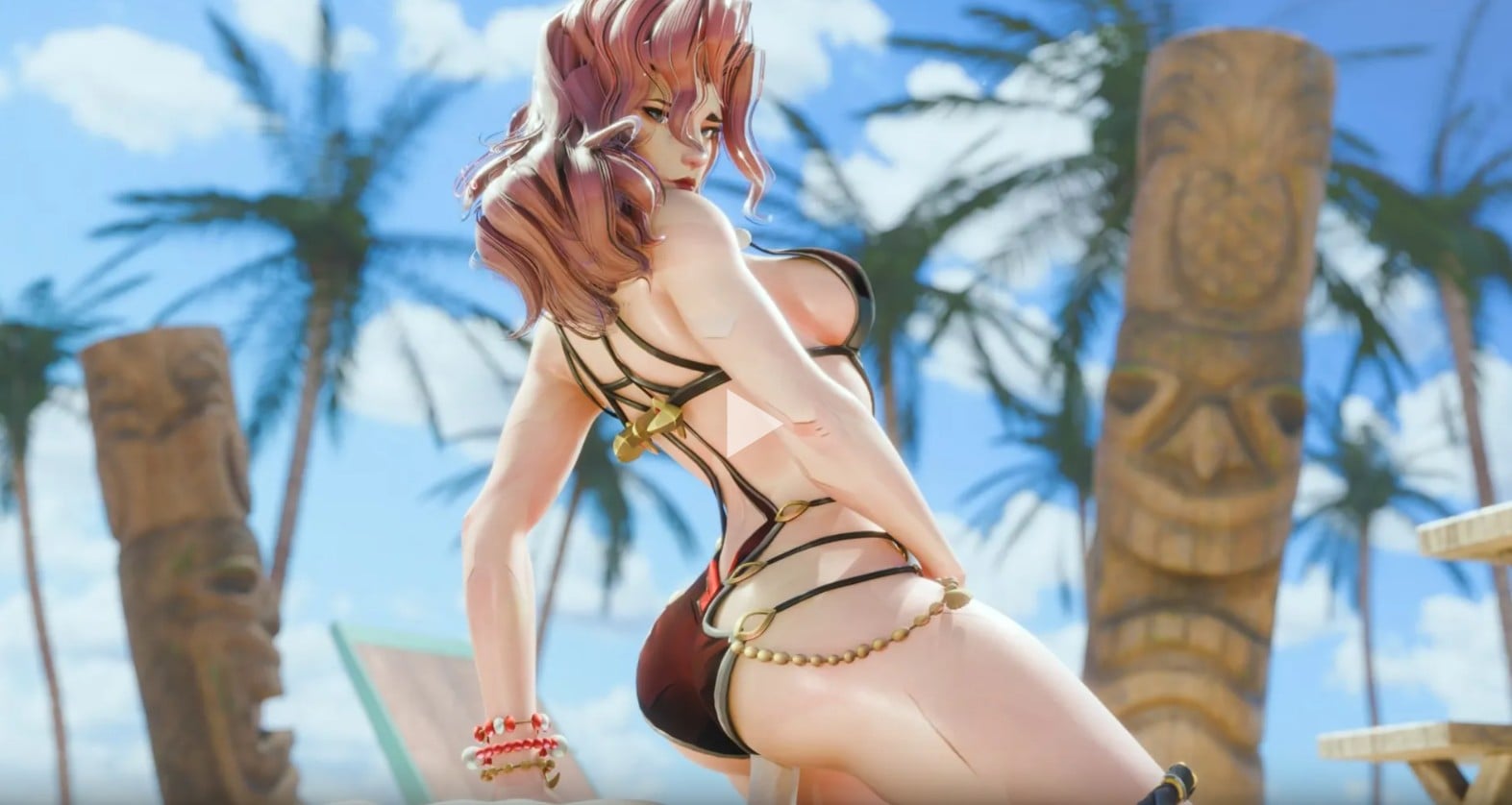 Black Widow Swimsuit Riding [4K60FPS] [Nyrouh]