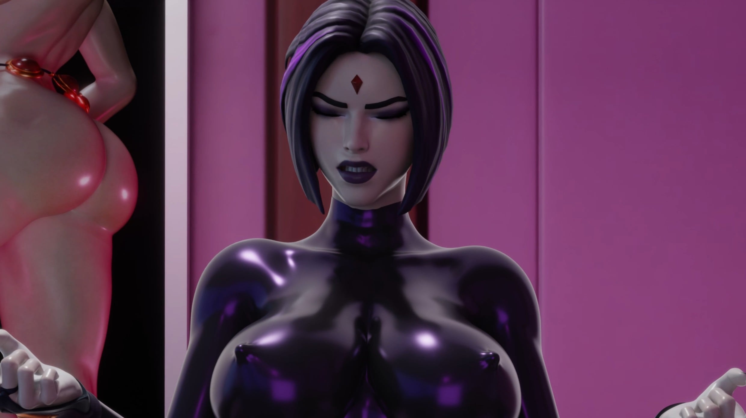Starfire & Raven – Docked [FUTA] [4K60FPS] [FenderBlender3D]